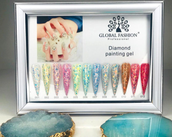Diamond Painting Gel Glitter Global Fashion 02
