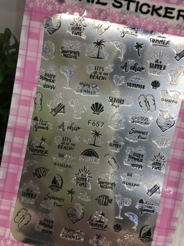 Nail Stickers F657