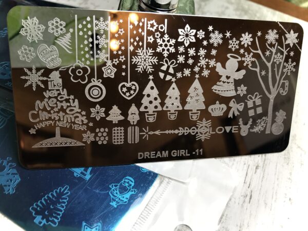 Stamping plates dream girl 11