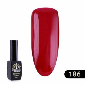 Global Fashion Gel Polish Black Elite 8ml 186