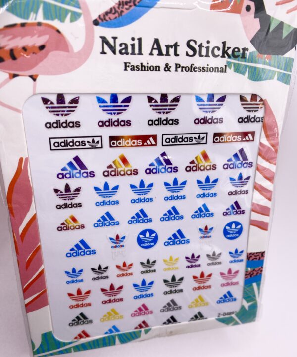 Nail Stickers Adidas