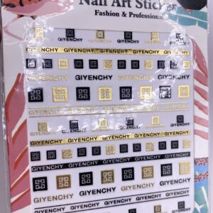 Nail Stickers Givenchy