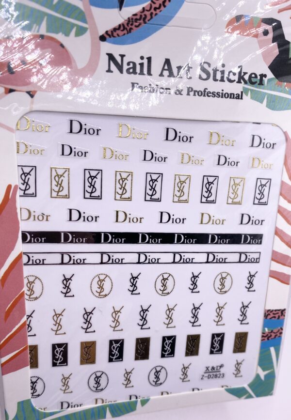 Nail Stickers Dior