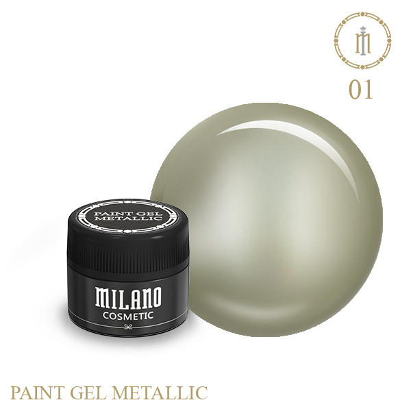 Metal Painting Gel Gold Milano 01