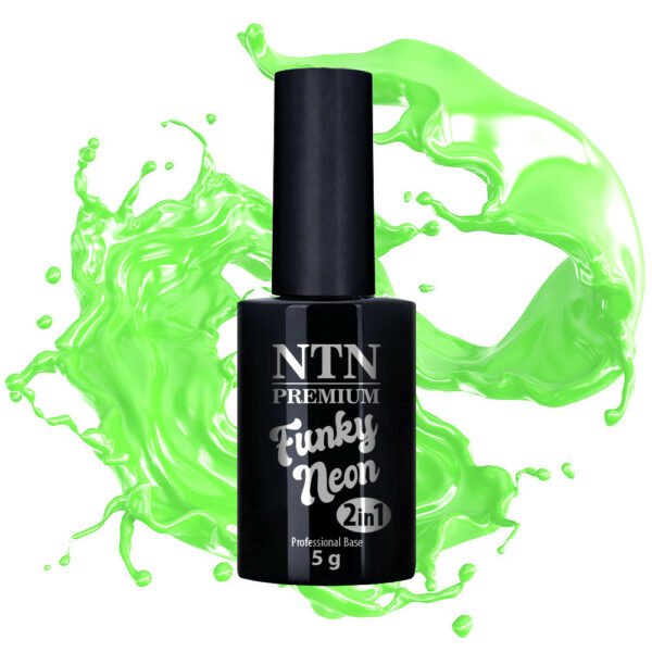 NTN Premium 2in1 Nail Base, Funky Neon 5g 3