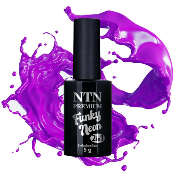 NTN Premium 2in1 Nail Base, Funky Neon 5g 5