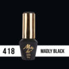 Hybrid Gel Polish MollyLac Limited Edition Madly Black 10ml 418