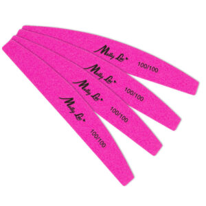 Λίμα νυχιών 100/100 ίσια neon pink MollyLac