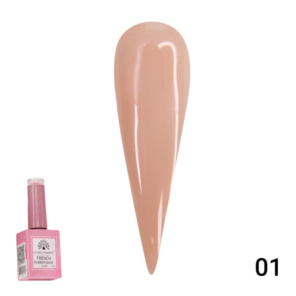 Rubber Base Coat French 15ml 01