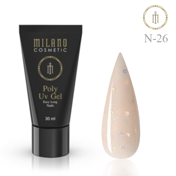 Poly Gel Milano Cosmetic 30ml No26