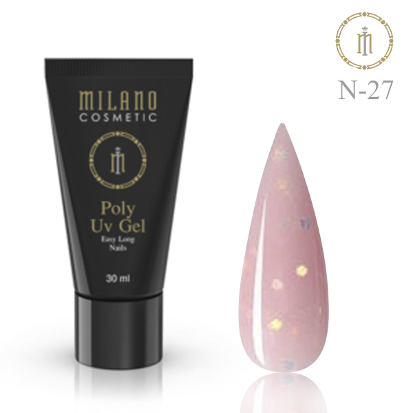 Poly Gel Milano Cosmetic 30ml No27