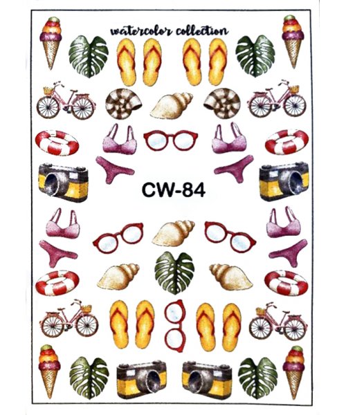 Nail Stickers CW-84