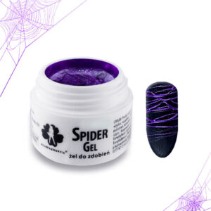 Spider Gel purple metalic