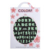 Nail Stickers Colorf CY-029 Neon