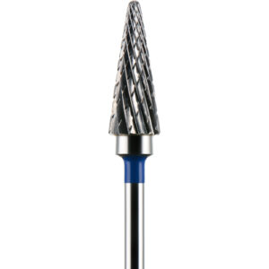 Carbide nail drill bit Cone blue 6mm/14mm Staleks FT71BO60/14