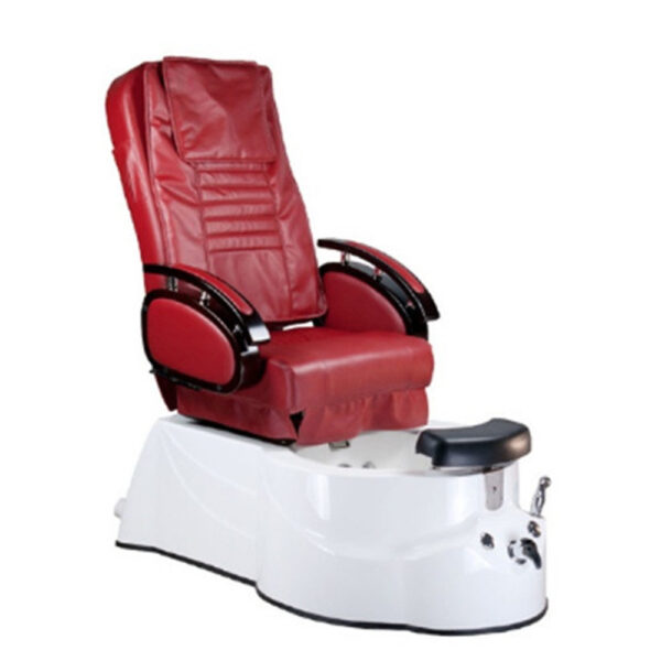 Πολυθρόνα Pedicure Spa με massage και ηλεκτρική ρύθμιση πλάτης BR-3820D Μπορντό