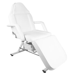 Καρέκλα BS Cosmetic με κυβέτες BW-262A λευκές