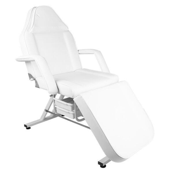 Καρέκλα BS Cosmetic με κυβέτες BW-262A λευκές