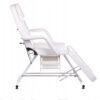 Καρέκλα BS Cosmetic με κυβέτες BW-263 λευκές