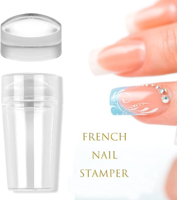 French Nail Stamper Clear