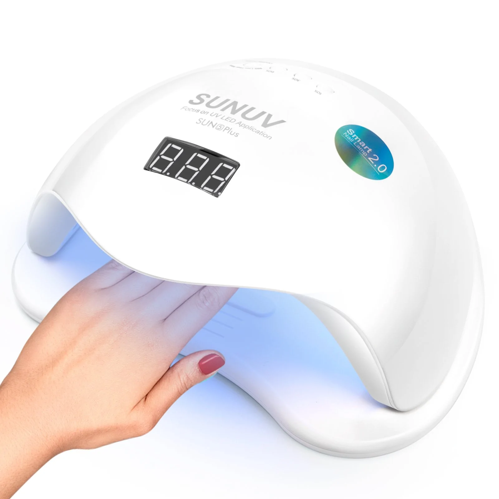 Cheap PHOENIXY SUN5 UV LED Lamp Nail Dryer, With Auto Sensor, LCD Display,  48 LED Nail Dryer Lamp, For manicure Gel | Joom