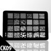 Stamping plates CK - 09