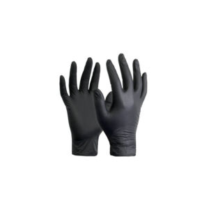 Γάντια νιτριλίου μίας χρήσης Μαυρο μεγέθους Μ 100 τμχ Easycare