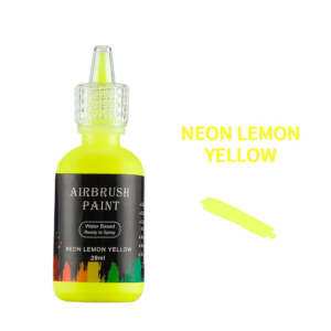 Χρωμα αερογραφου neon lemon-yellow