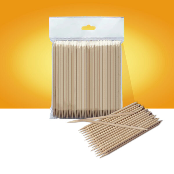 Orange stick STALEKS PRO for manicure wooden 150 mm 100 pcs