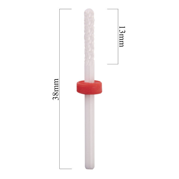 Κεραμική φρέζα Small Barrel Ball F 3/32 Red