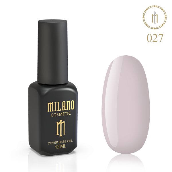 Milano Cover Base Gel Milk 12ml 27