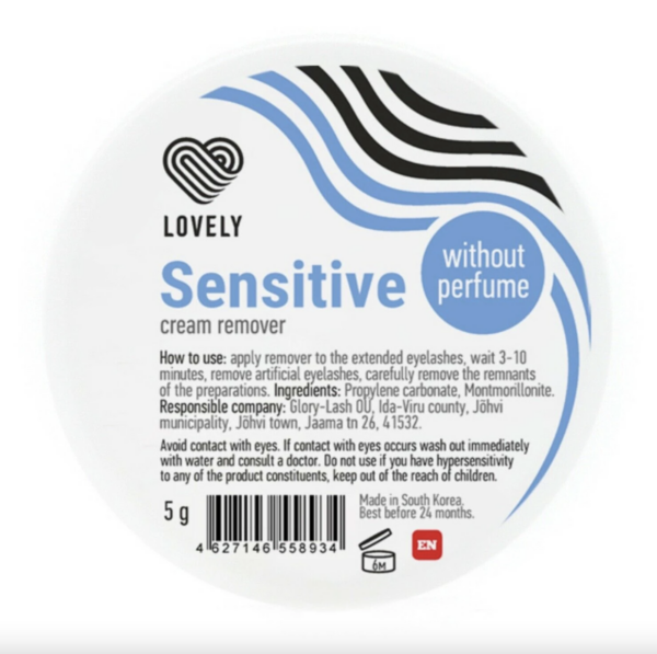 Cream Remover Lovely 5g Sensitive