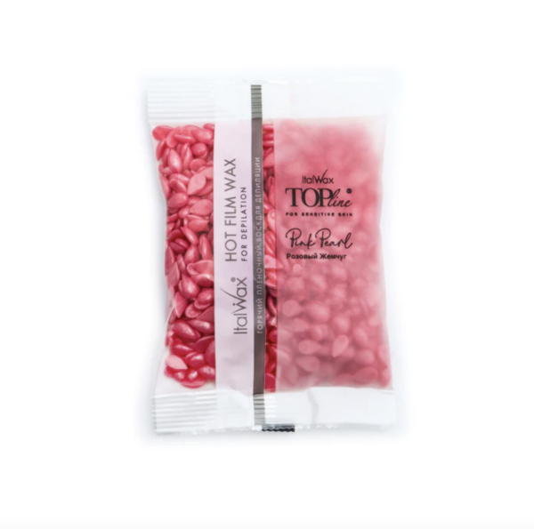 Συνθετικό Ζεστό Κερί σε Σταγόνες Pink Pearl TOP LINE Italwax 100gr