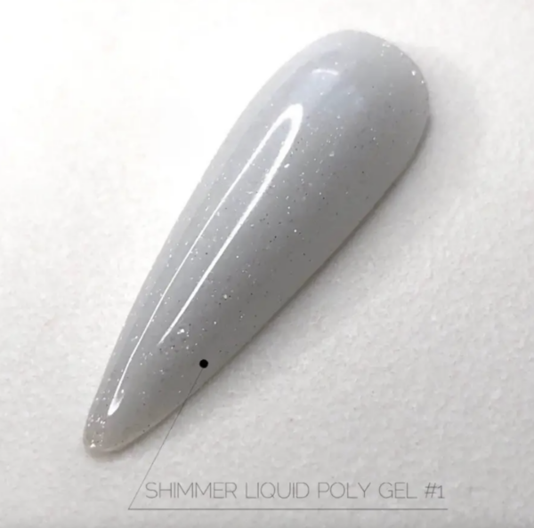 Crooz Liquid Shimmer Poly Gel Milano 15ml 01
