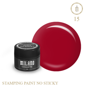 Stamping Paint No Sticky Milano 6ml 15