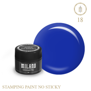 Stamping Paint No Sticky Milano 6ml 18