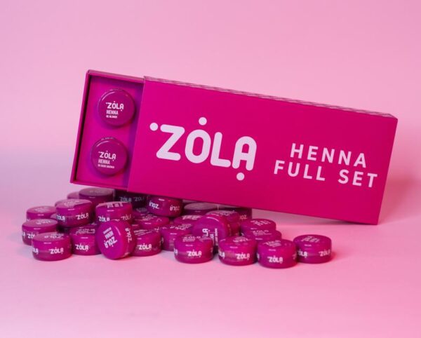 Henna Full Set 10 colors Zola