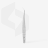 Professional eyelash tweezers Staleks Pro Expert 41 TYPE 9 (L-Shaped,35')