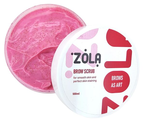 ZOLA Eyebrow scrub pink 100ml