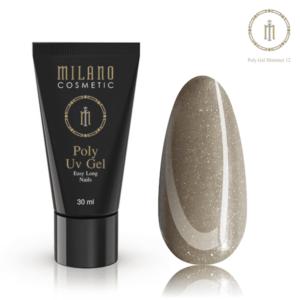 Poly Gel Milano Cosmetic 30ml No12 Shimmer