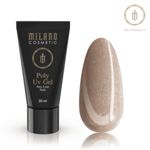 Poly Gel Milano Cosmetic 30ml No16 Shimmer