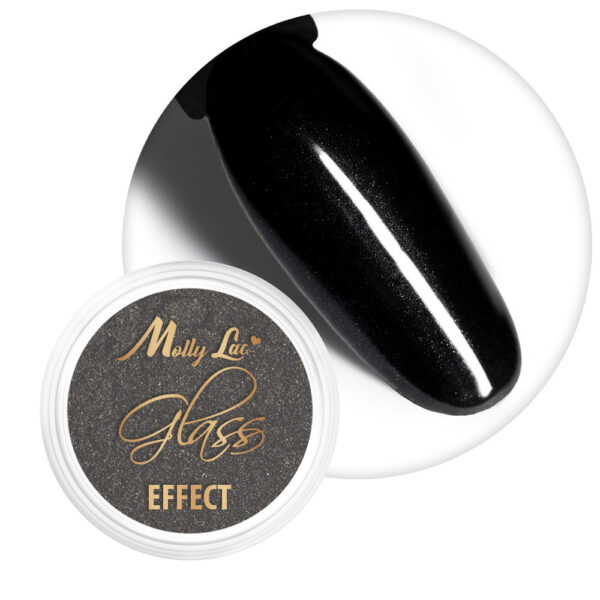 MollyLac Powder Glass Effect Black Nr 12