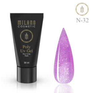 Poly Gel Milano Cosmetic 30ml Neon No32