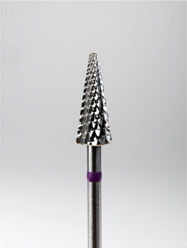 Carbide nail drill bit For Left Hand Purple 907102L