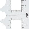 ZOLA Eyebrow ruler with elastic band