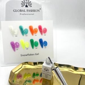 Snow Flake Gel Nail Polish 8ml Global Fashion 233