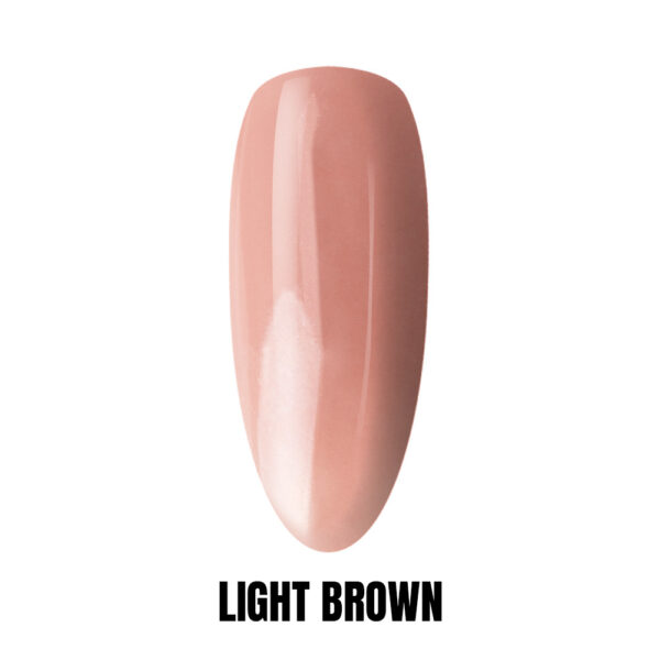 Acrylgel Polygel Light Brown Hema/di-Hema free 1kg Mollylac