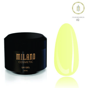 UV/LED Color Builder Gel Milano Cosmetic Yellow No 2 30ml