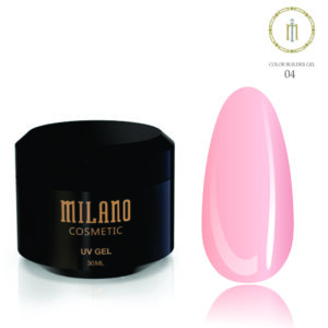 UV/LED Color Builder Gel Milano Cosmetic Dusty rose No 4 30ml