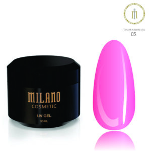 UV/LED Color Builder Gel Milano Cosmetic Pink No 5 30ml